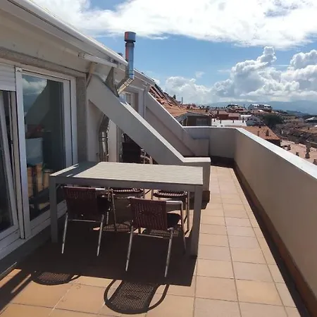 아파트 Atico Vixia Do Mar, Amplia Terraza Y Espectaculares Vistas