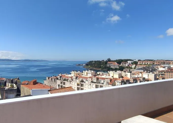 Atico Vixia Do Mar, Amplia Terraza Y Espectaculares Vistas Apartment Sanxenxo