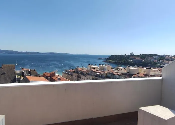 Atico Vixia Do Mar, Amplia Terraza Y Espectaculares Vistas Apartment Sanxenxo